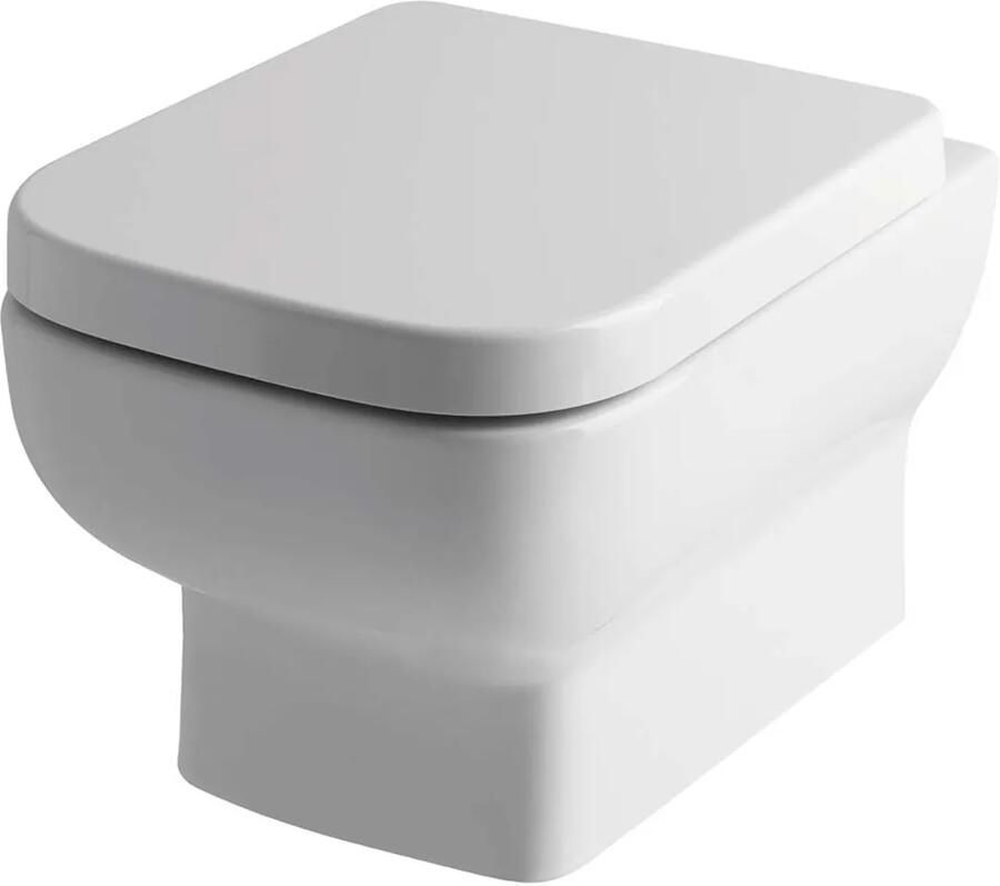 Eastbrook Bijou hangend randloos toilet wit glans