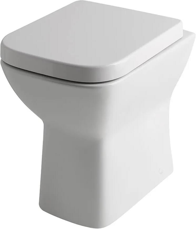 Eastbrook Collindale Comfort randloos staand toilet wit glans