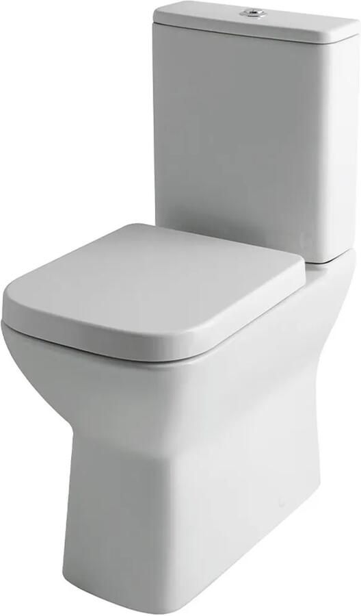 Eastbrook Collindale Comfort randloze toiletpot wit glans