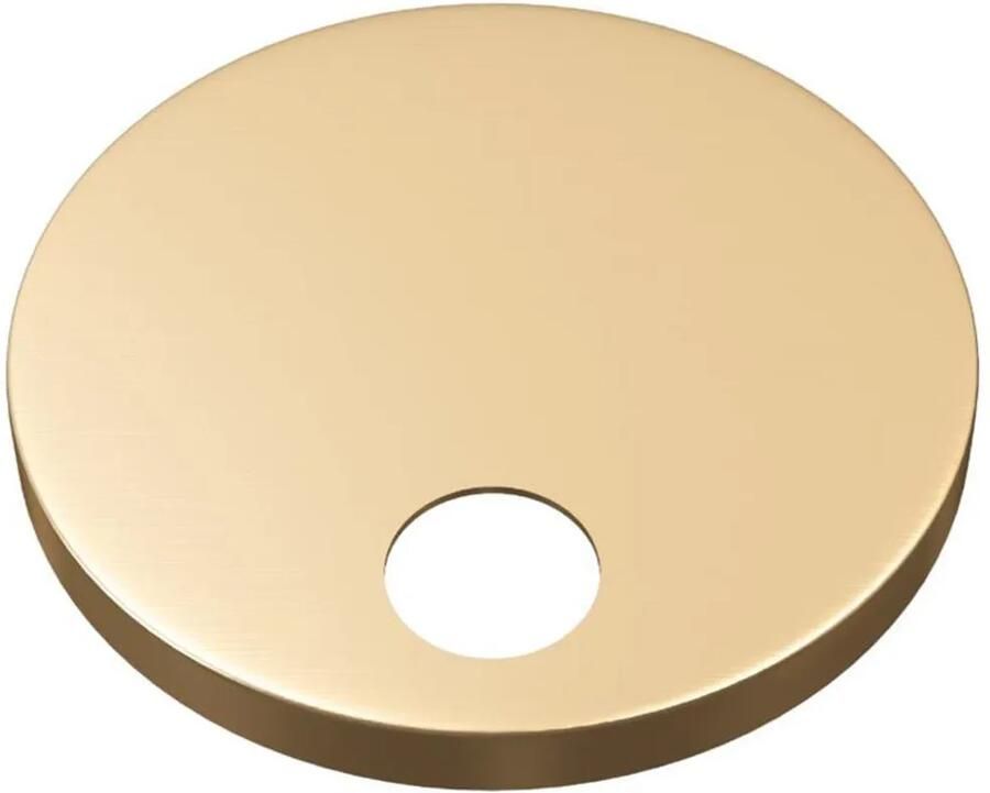 Eastbrook covers voor bevestiging toiletzitting 50mm messing geborsteld