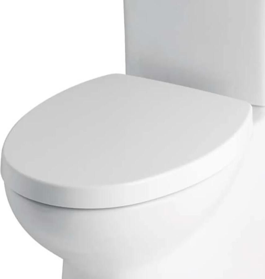 Eastbrook Crowthorne softclose toiletzitting wit glans
