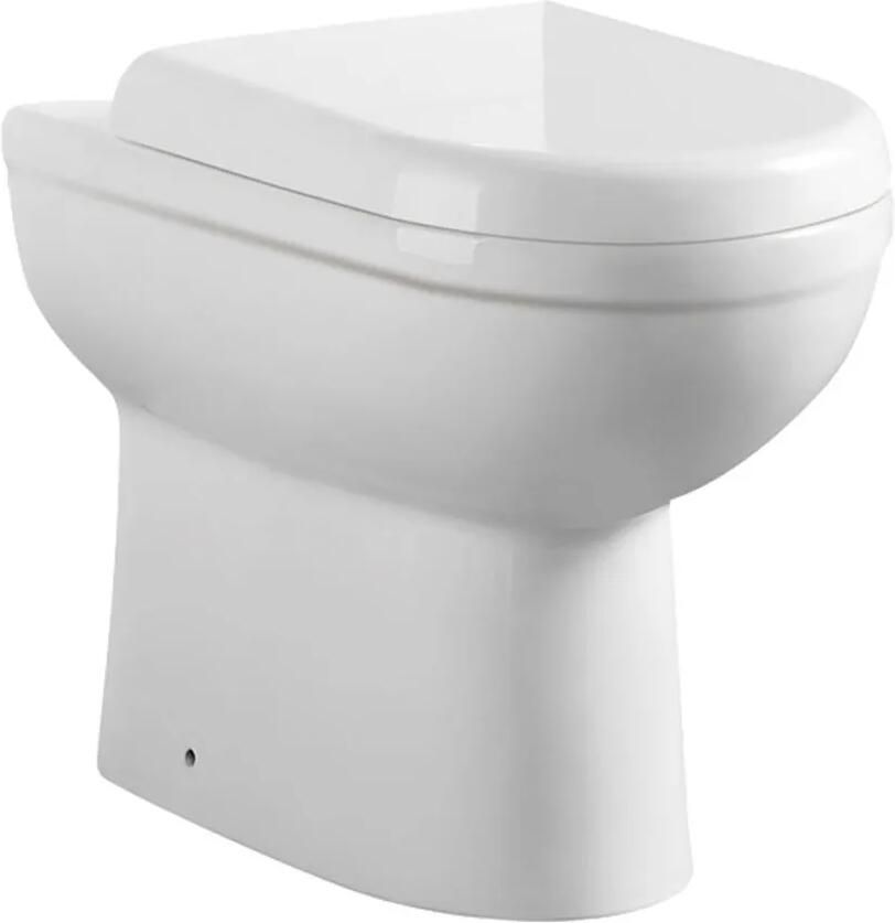 Eastbrook Dura Comfort staande toiletpot wit glans