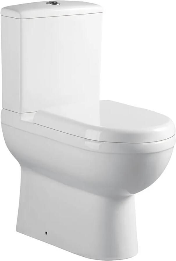 Eastbrook Dura Comfort toiletpot back to wall wit glans