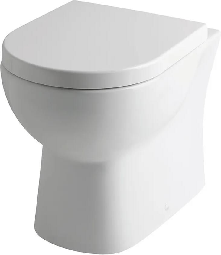 Eastbrook Farringdon staand toilet wit glans