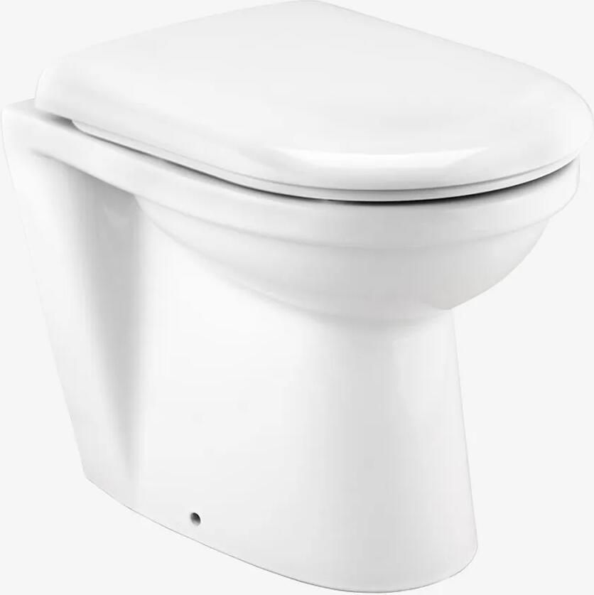 Eastbrook Kompact toiletpot back to wall wit glans