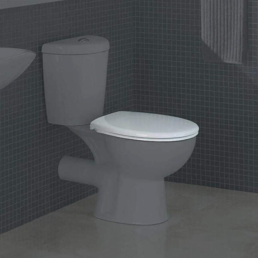 Eastbrook Loire softclose toiletzitting wit glans