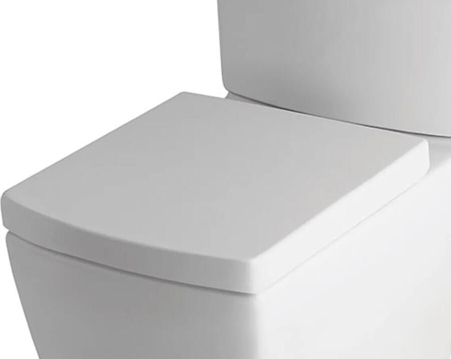 Eastbrook Mentmore softclose toiletzitting wit glans
