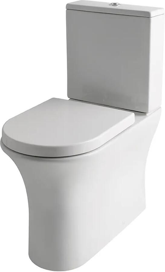Eastbrook Northall Comfort randloze toiletpot wit glans