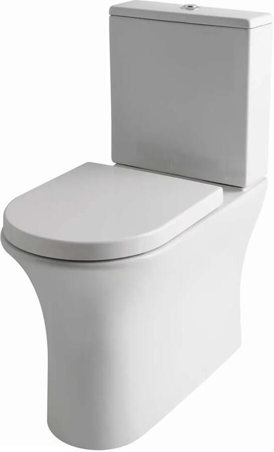 Eastbrook Northall randloze toiletpot wit glans