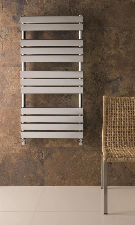 Eastbrook SHOWMODEL: Staverton Tube handdoek radiator 80x120cm Chroom 916 watt