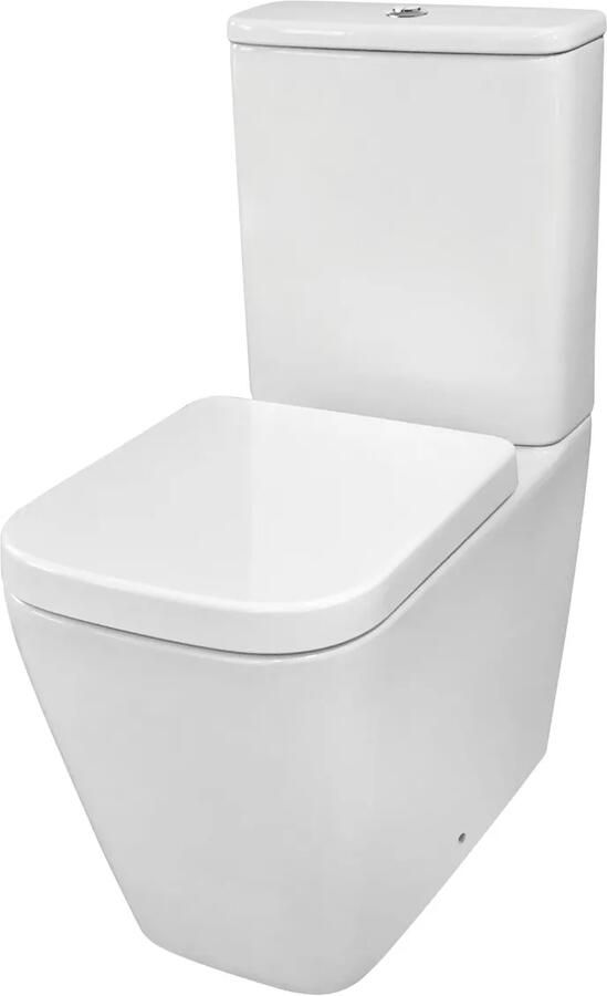 Eastbrook Sudbury randloze toiletpot met vortex spoeling wit glans