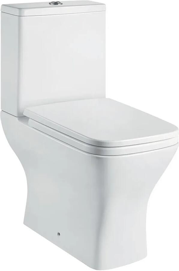 Eastbrook Wingrave randloze toiletpot wit glans
