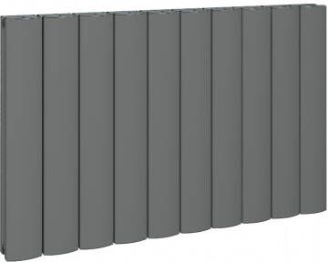 Eastbrook Guardia horizontale aluminium radiator 60x47cm Antraciet 800 watt