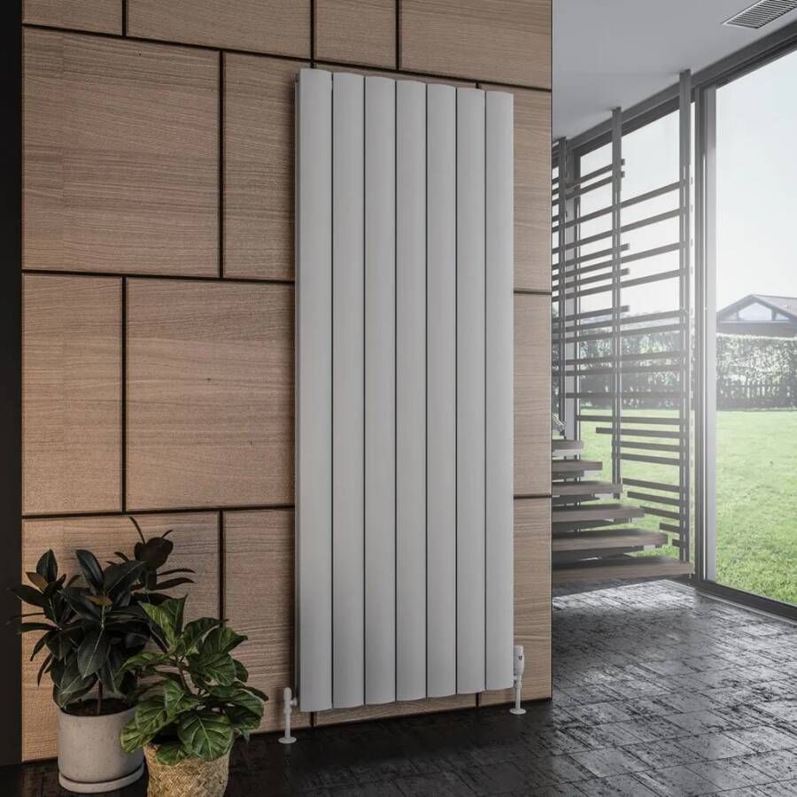 Eastbrook Guardia radiator 66x180cm aluminium 2795W grijs mat