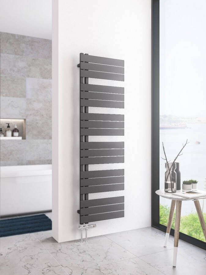 Eastbrook Helmsley design radiator 164x50cm mat antraciet 1022W