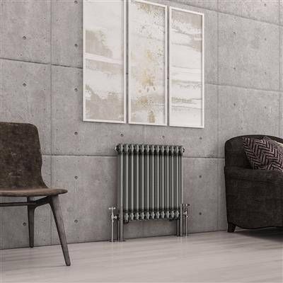 Eastbrook Imperia 2 koloms radiator 60x60cm 826W metaal