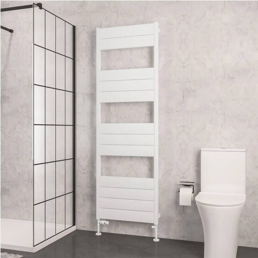 Eastbrook Kingswood handdoekradiator 60x180cm 1106W wit mat