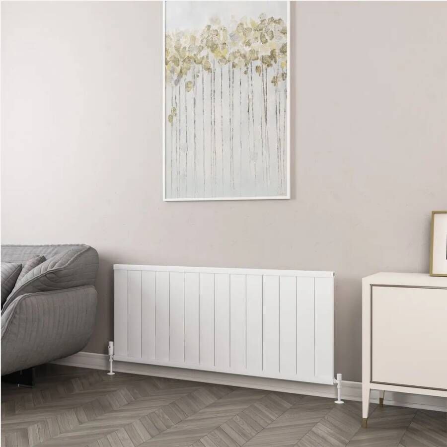 Eastbrook Kingswood paneelradiator 140x60cm 1490W wit mat