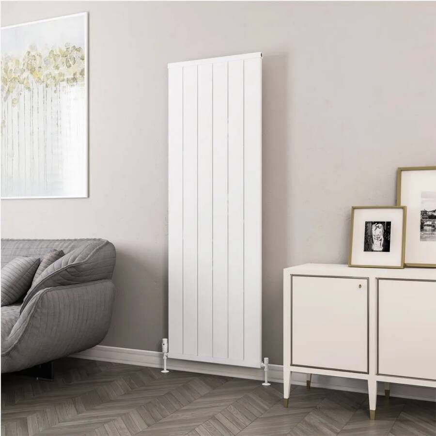 Eastbrook Kingswood paneelradiator 60x180cm 1480W wit mat