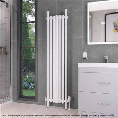 Eastbrook Lambourne horizontale radiator 40x180cm 888W wit mat