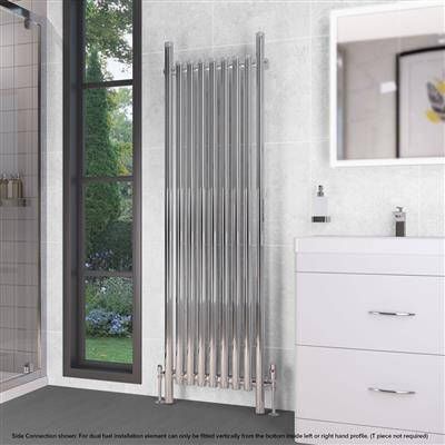 Eastbrook Lambourne horizontale radiator 55x180cm 842W chroom