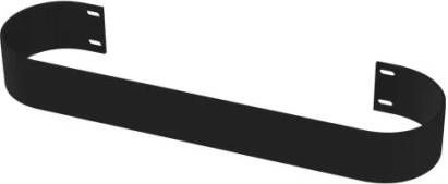 Eastbrook Malmesbury handdoekbeugel 28cm zwart mat