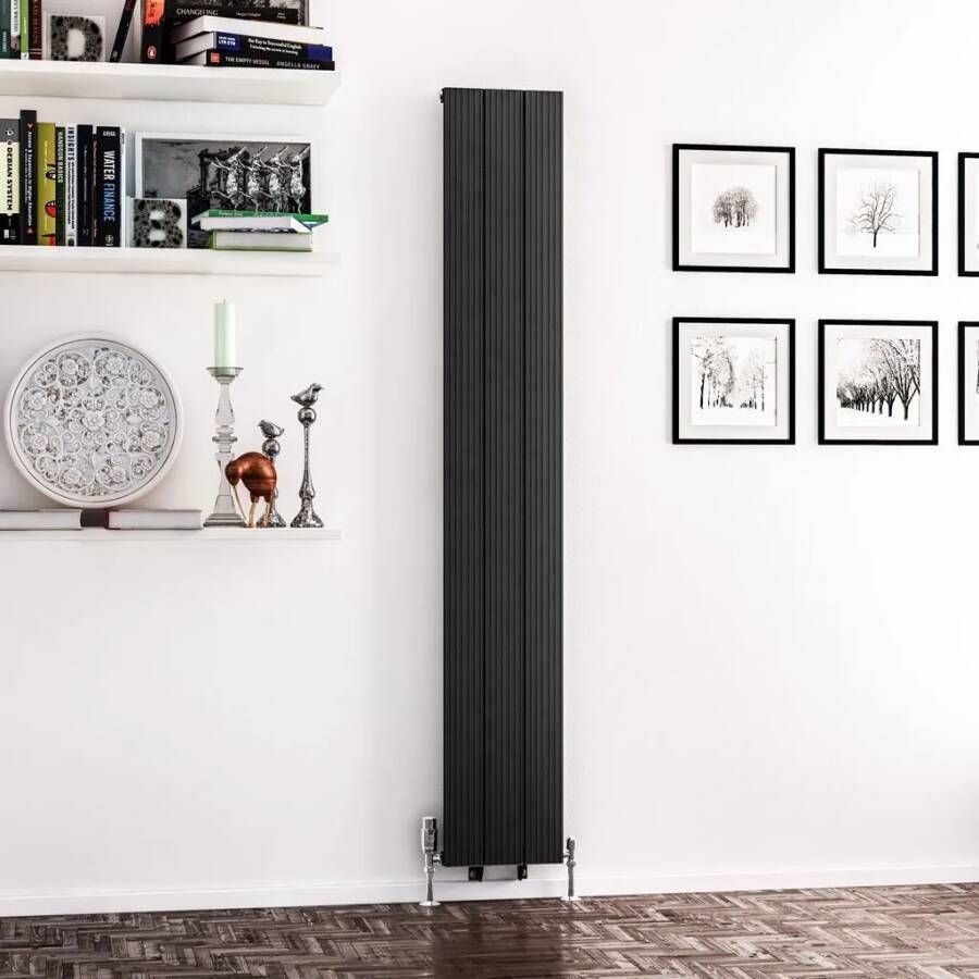 Eastbrook Mersey paneelradiator 28x180cm 776W antraciet