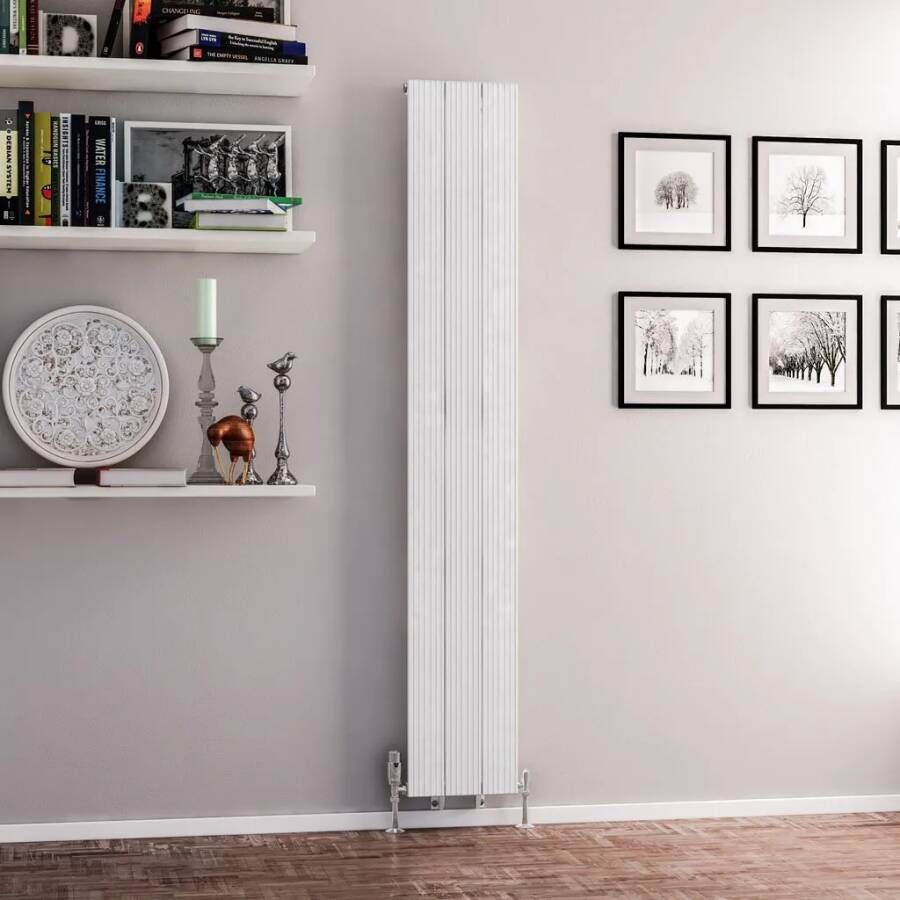 Eastbrook Mersey paneelradiator 28x180cm 776W wit mat