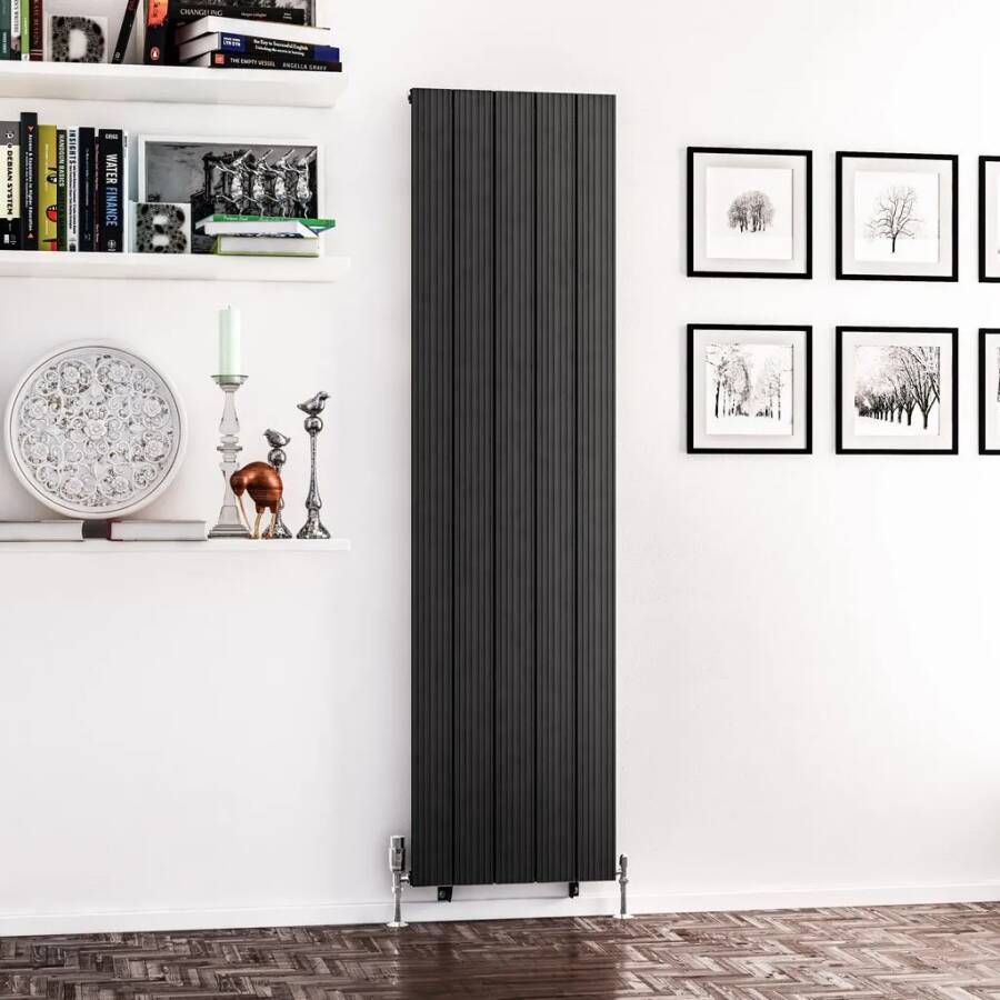 Eastbrook Mersey paneelradiator 47x180cm 1293W antraciet