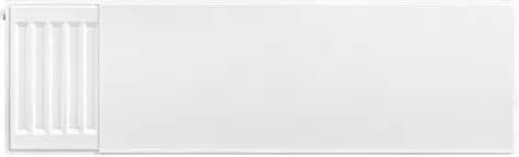 Eastbrook plaat voor paneelradiator 100x30cm wit glans