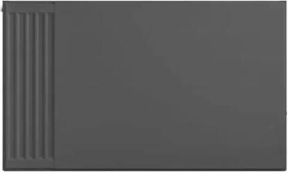 Eastbrook plaat voor paneelradiator 100x60cm antraciet
