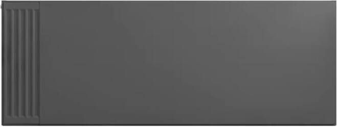 Eastbrook plaat voor paneelradiator 160x60cm antraciet