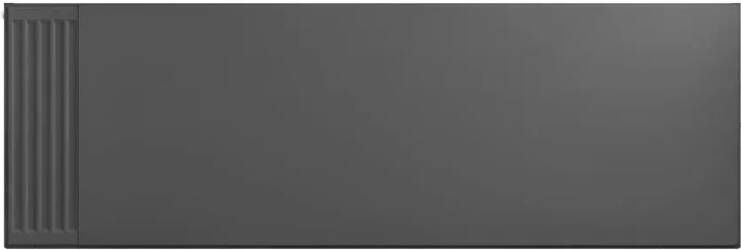 Eastbrook plaat voor paneelradiator 180x60cm antraciet