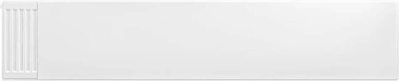 Eastbrook plaat voor paneelradiator 200x40cm wit glans
