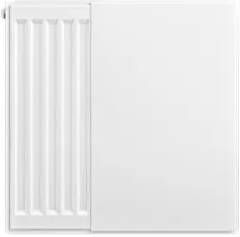 Eastbrook plaat voor paneelradiator 50x50cm wit glans