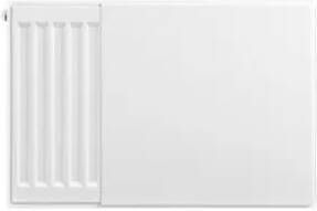 Eastbrook plaat voor paneelradiator 60x40cm wit glans