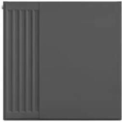 Eastbrook plaat voor paneelradiator 60x60cm antraciet