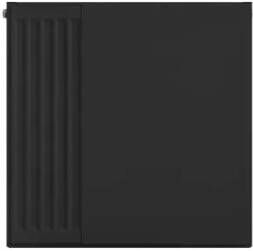 Eastbrook plaat voor paneelradiator 60x60cm zwart mat