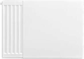 Eastbrook plaat voor paneelradiator 70x50cm wit glans