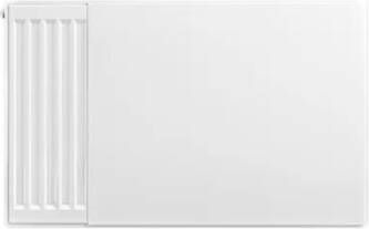 Eastbrook plaat voor paneelradiator 80x50cm wit glans