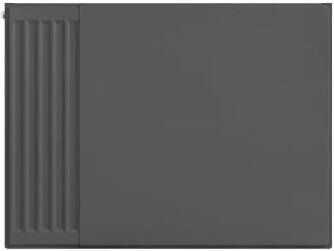 Eastbrook plaat voor paneelradiator 80x60cm antraciet