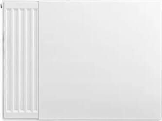 Eastbrook plaat voor paneelradiator 80x60cm wit glans