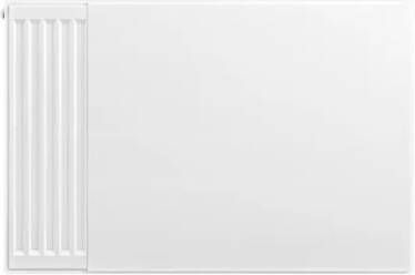 Eastbrook plaat voor paneelradiator 90x60cm wit glans