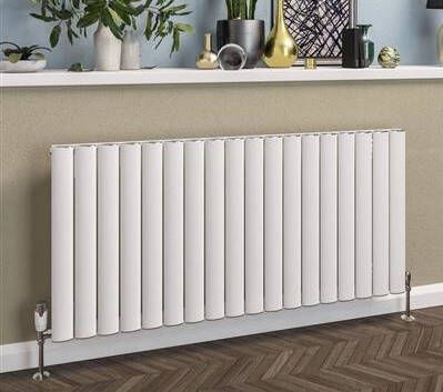 Eastbrook Sandhurst radiator 125x60cm aluminium 1351W wit mat