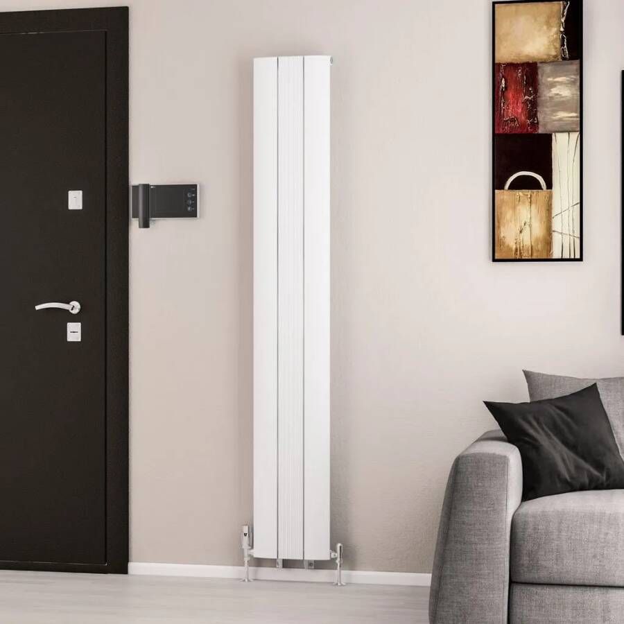 Eastbrook Trent paneelradiator 28x180cm 762W wit mat