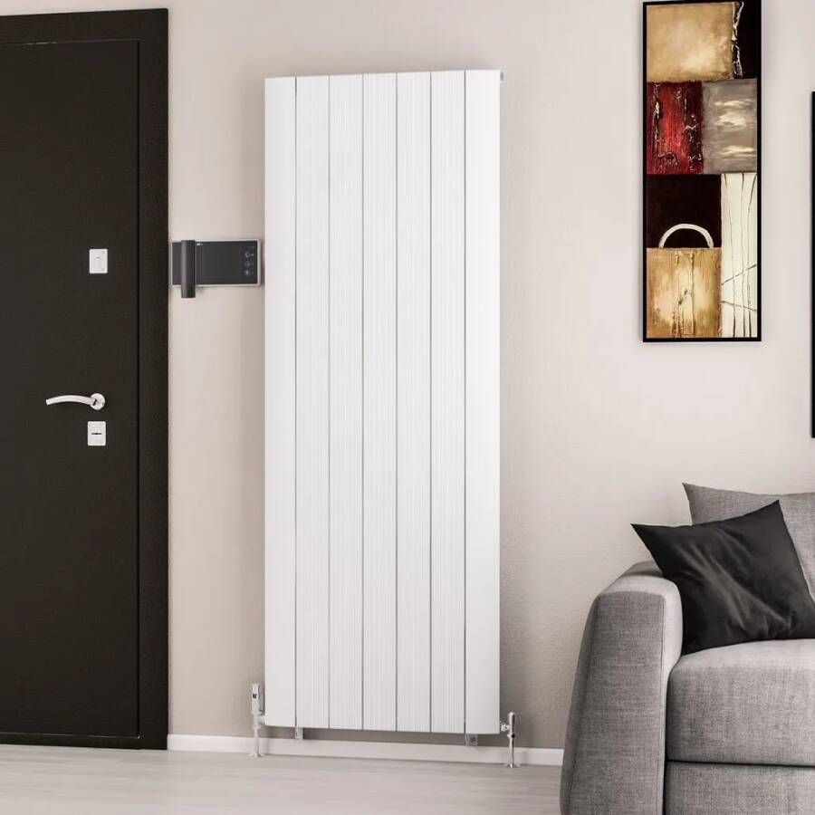 Eastbrook Trent paneelradiator 66x180cm 1779W wit mat