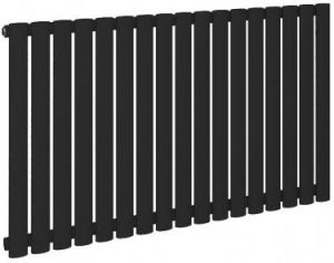Eastbrook Tunstall Horizontale radiator 60x58 9cm Mat zwart 541 watt