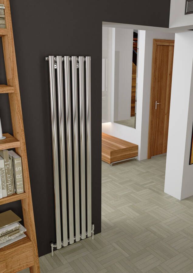 Eastbrook Tunstall verticale radiator 180x63cm Chroom 902 watt