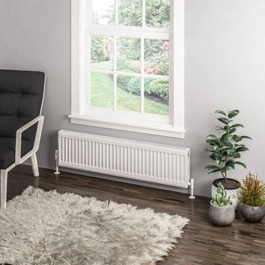 Eastbrook Type 11 paneelradiator 120x30cm 736W wit glans