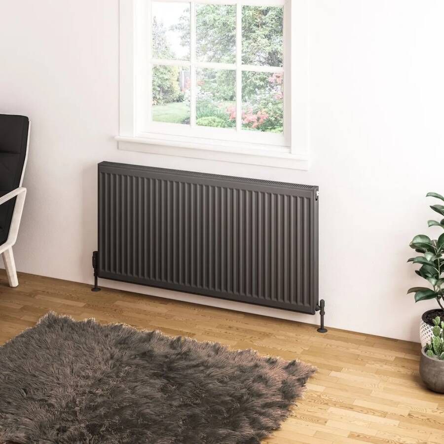 Eastbrook Type 11 paneelradiator 120x60cm 1403W antraciet